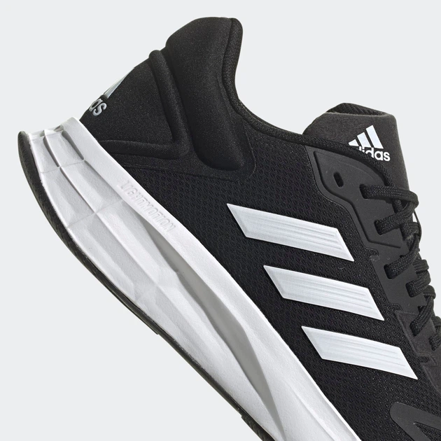 Buty do biegania męskie adidas Duramo 10 GW8336 43.5 (9UK) 27.5 cm Czarne (4065418341882) - obraz 8