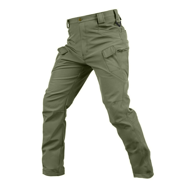 Тактические штаны форменные брюки военные армейские утепленные Pave Hawk PLY-15 Green 4XL (F_7336-27144) - изображение 1