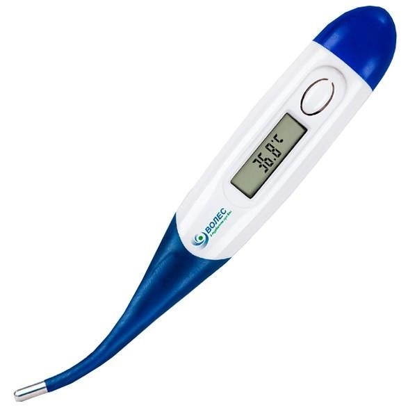 Термометр медицинский цифровой с гибким наконечником МТ-801 Волес - изображение 1
