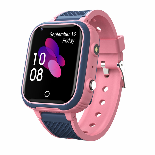 Детские смарт-часы с видеозвонком Smart Baby Watch LT21 розовые (GPS ...