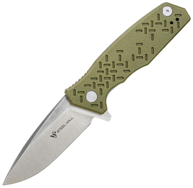 Карманный нож Steel Will Chatbot 19.5 см Оливковый (SWF14-02) - изображение 1