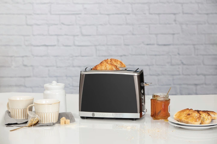 Тостер Russell Hobbs Matte Black 2 Slice 26150-56 (AGD-TOS--0000059) - зображення 6
