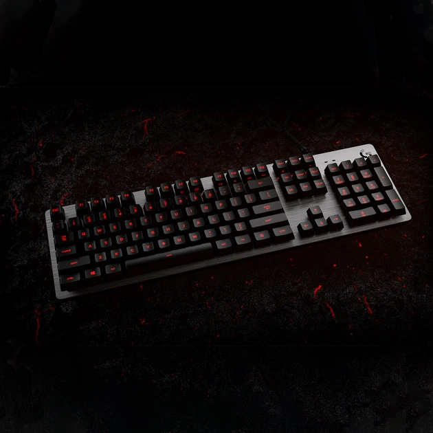 Клавіатура дротова Logitech G413 Carbon Mechanical Gaming USB (920