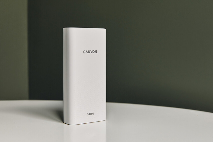 УМБ Canyon Power Bank 20000 mAh PB-2001 White (CNE-CPB2001W) - зображення 3