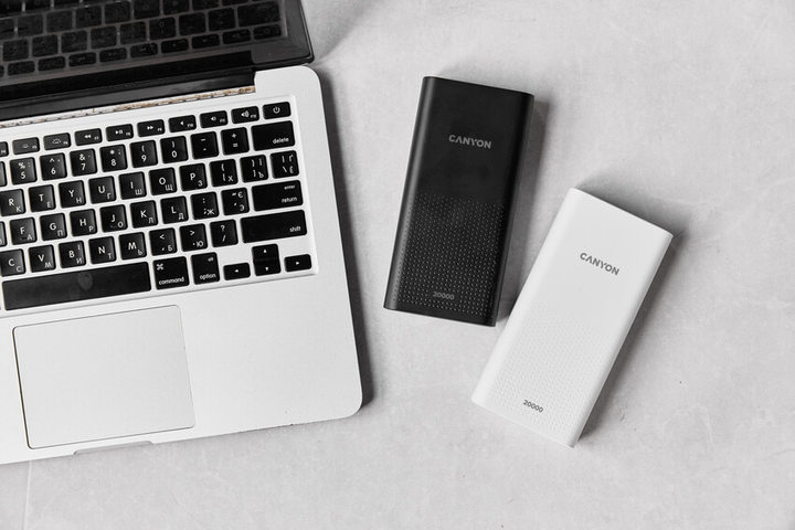 УМБ Canyon Power Bank 20000 mAh PB-2001 White (CNE-CPB2001W) - зображення 8