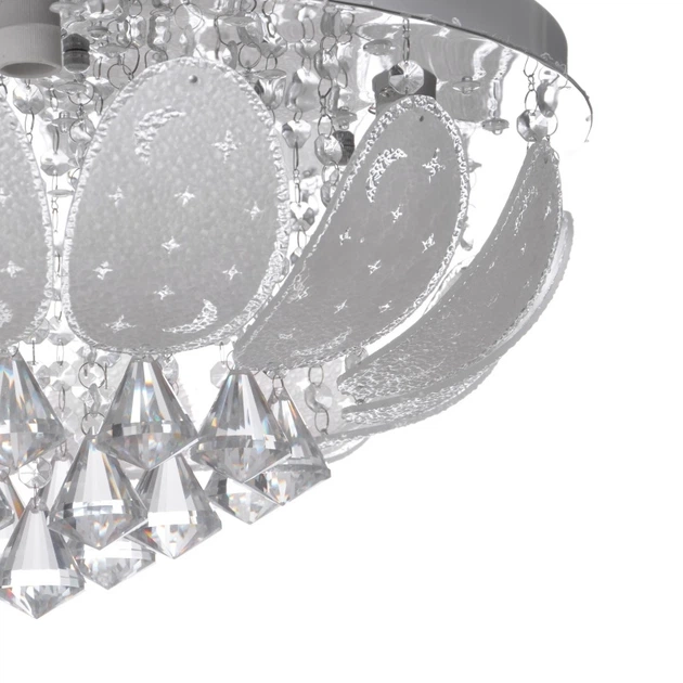 Люстра потолочная торт с подсветкой большая умная BCL-649S/5 E14+LED RGB (разноцветный) Brille 22-763 - Фото 2 Люстра потолочная торт с подсветкой большая умная BCL-649S/5 E14+LED RGB (разноцветный) Brille 22-763 - изображение 2