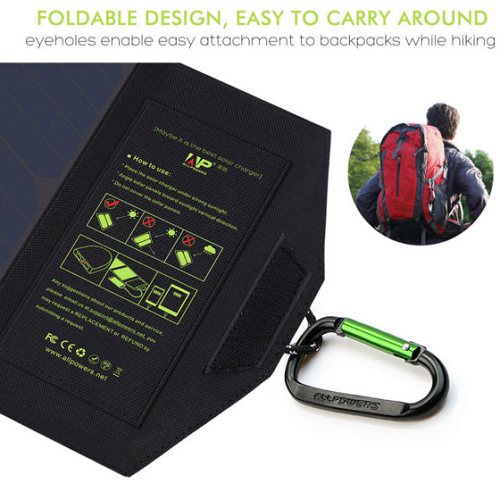 Портативна сонячна панель Allpowers 10W - зображення 7