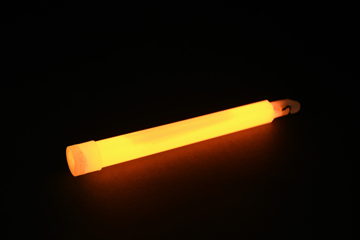 Химический источник света Cyalume ChemLight 4” 6 часов Orange - изображение 2