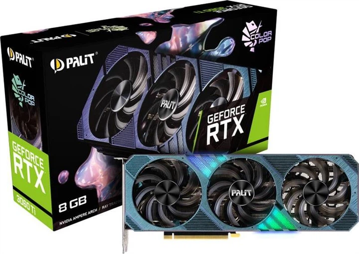 パソコン palit RTX 3060ti Palit Products - GeForce RTX™ 3060 Ti ColorPOP ::