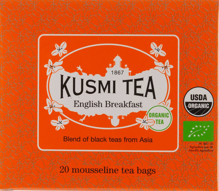 Акція на Чай чорний Kusmi Tea English Breakfast органічний 20 пакетиків х 2 г від Rozetka