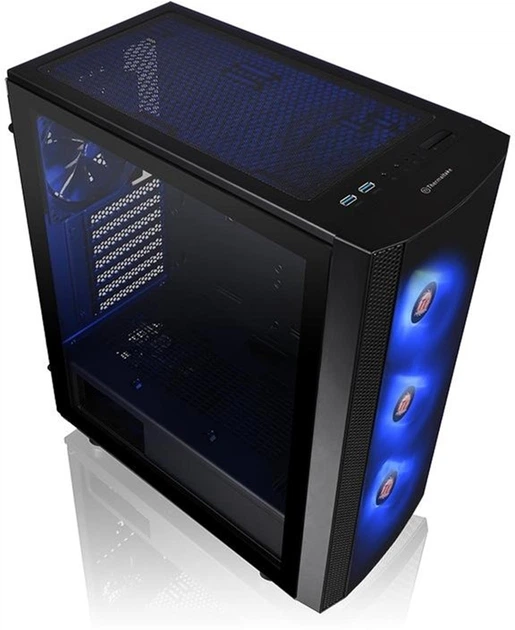 Корпус Thermaltake Versa J25Tempered Glass RGB Edition Black (CA-1L8-00M1WN-01) - зображення 6