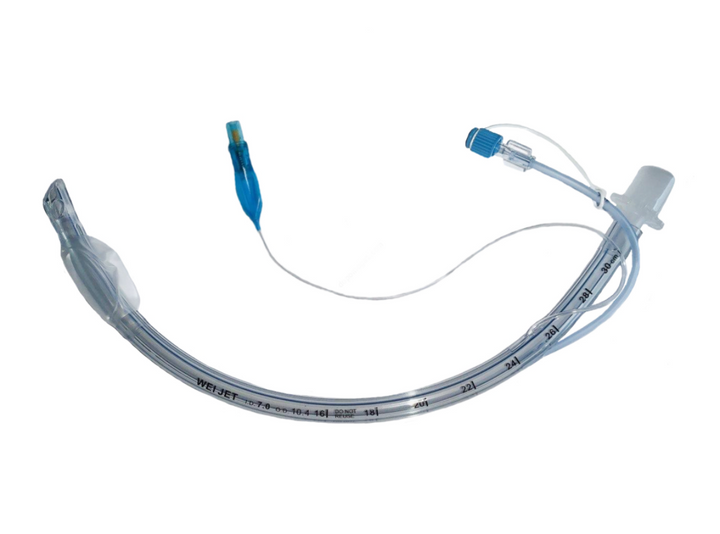 Трубка эндотрахеальная с манжетой и кислородным портом Medicare 7,5мм - изображение 1