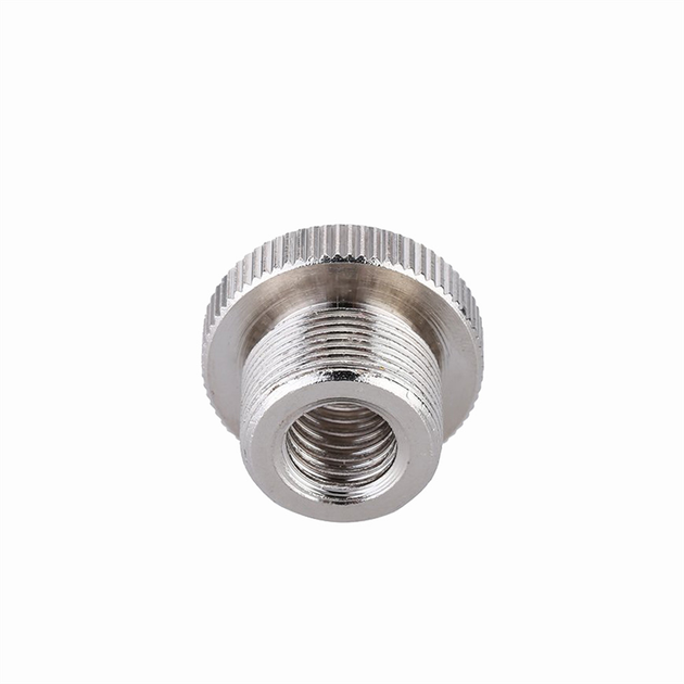 Металлический переходник адаптер с 5/8 Male на 3/8 Female Manchez GX-11 Silver - Фото 6 Металлический переходник адаптер с 5/8 Male на 3/8 Female Manchez GX-11 Silver - изображение 6