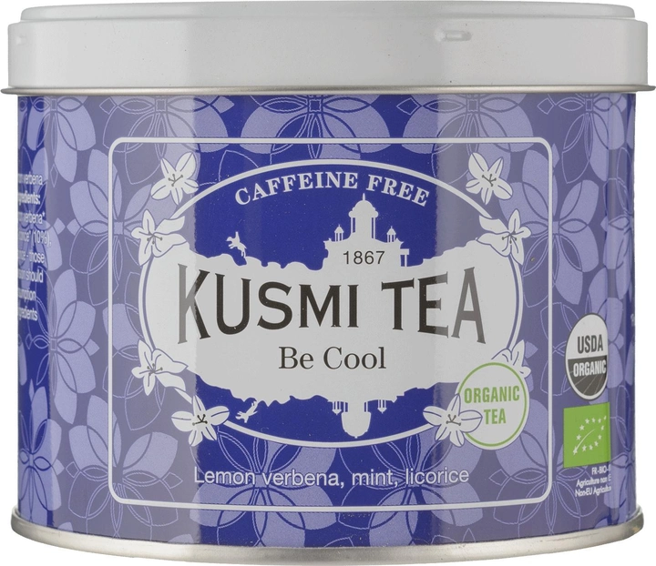 Акція на Чай трав'яний Kusmi Tea Be Cool органічний 90 г від Rozetka