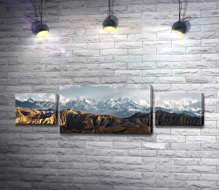 Модульная картина ArtPoster Пустынные горные хребты Гималаев ...