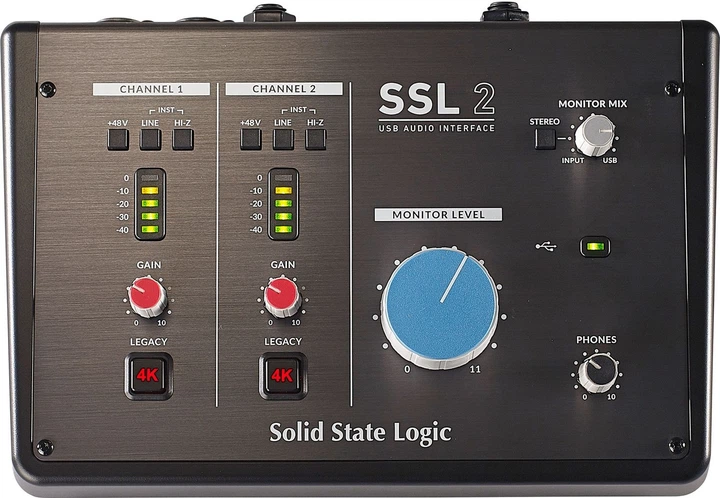 Аудіоінтерфейс Solid State Logic SSL 2 – фото, відгуки