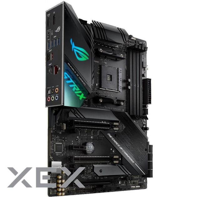 Материнская плата ASUS ROG Strix X570-F Gaming – фото, отзывы,  характеристики в интернет-магазине ROZETKA от продавца: ХЄХ | Купить в  Украине: Киеве, Харькове, Днепре, Одессе, Запорожье, Львове