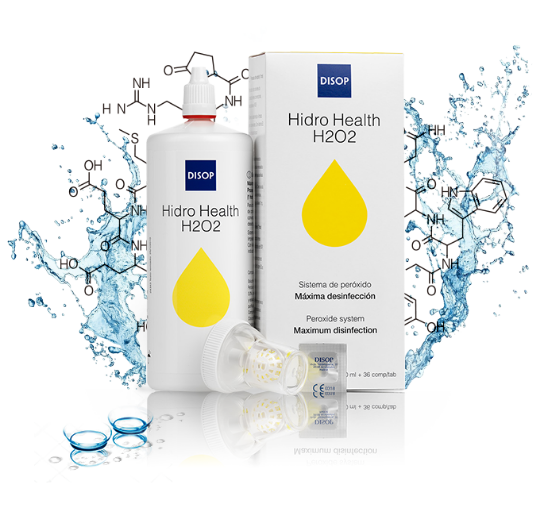 Пероксидна система Disop Hidro Health H2O2 60 мл/6 табл. - Фото 1 Пероксидна система Disop Hidro Health H2O2 60 мл/6 табл. - зображення 1