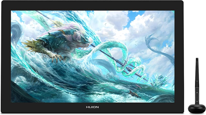 HUION Kamvas Pro 24 (4K) UHD 液晶ペンタブレット Kamvas Pro 24（4K）プロのアーティストのためのUHD液晶ペン