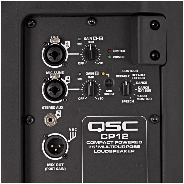 Активная акустическая система QSC CP12 - изображение 7