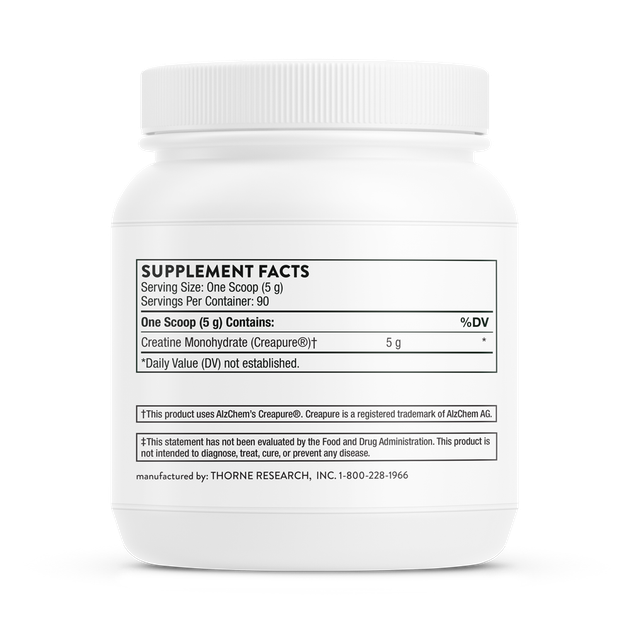 Креатин Creatine Thorne Research 450 г (TRS144) - изображение 6