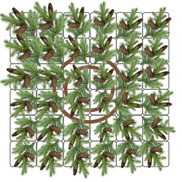 Сетка скрог (SCROG ) для гроубокса 80х80 см - Фото 2 Сетка скрог (SCROG ) для гроубокса 80х80 см - изображение 2