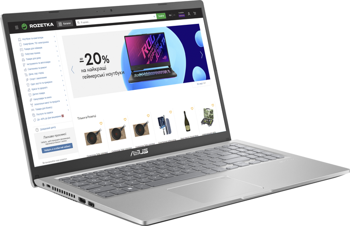 Ноутбук ASUS Laptop X515MA-EJ493 (90NB0TH2-M006Z0) Transparent Silver - зображення 2