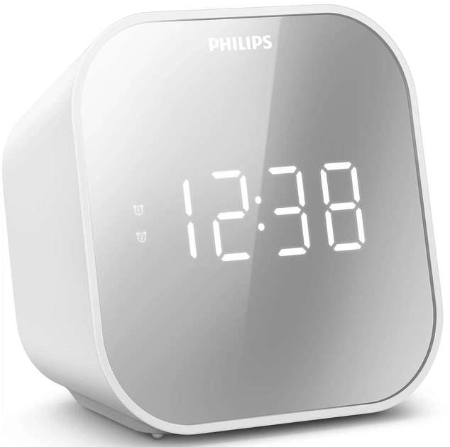 Stojący zegar radiowy z budzikiem Philips TAR4406 (4895229116658) - obraz 3