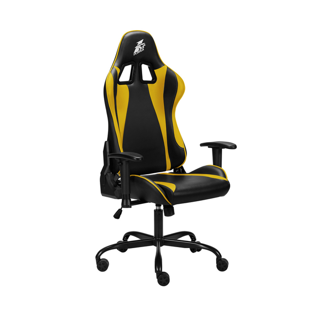 Кресло для геймеров 1STPLAYER S01 Black-Yellow - изображение 2