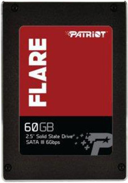 Patriot Flare 60GB 2.5" SATAIII MLC (PFL60GS25SSDR) - изображение 1