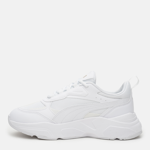 Жіночі кросівки Puma Cassia 38464701 38.5 (5.5) 24.5 см Puma White-Puma White-Puma Team Gold (4064536228723) - зображення 4