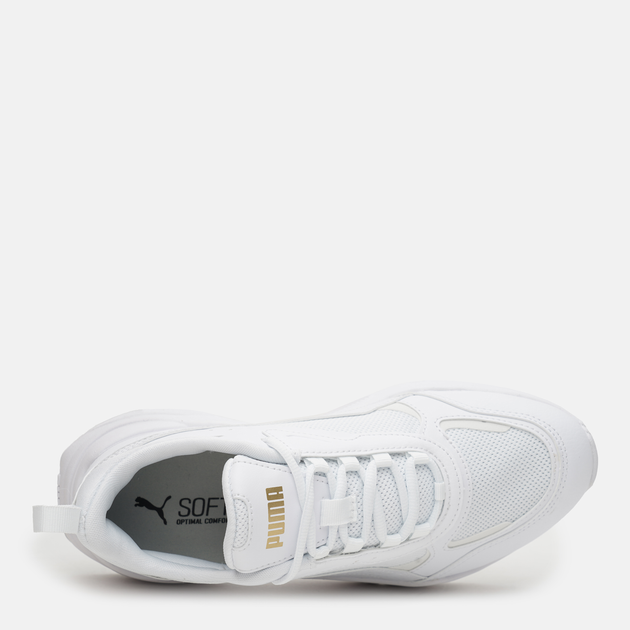 Жіночі кросівки Puma Cassia 38464701 38.5 (5.5) 24.5 см Puma White-Puma White-Puma Team Gold (4064536228723) - зображення 6