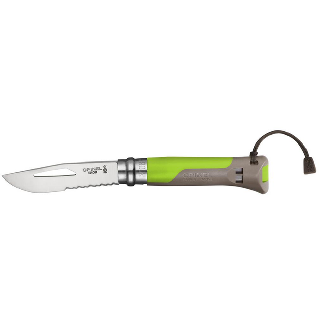 Нож Opinel 8 Outdoor зеленый (001715) - изображение 1