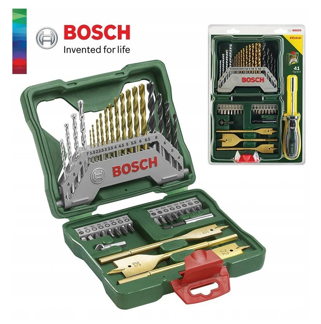 Сверла и бит Bosch X-Line Titanium набор 40 штук (2607017334) – фото ...