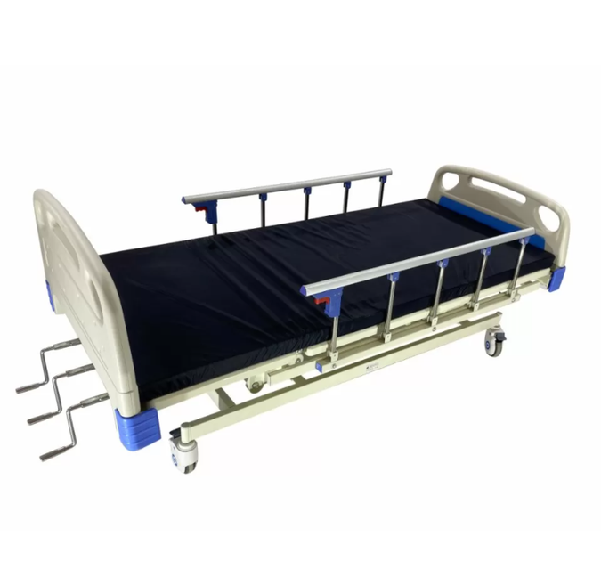 Механічна медична багатофункціональна ліжко MED1-С04 (MED1-С04) - зображення 2