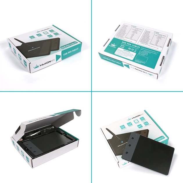 Графічний планшет / дігітайзер Huion H420 Чорний – фото, відгуки ...