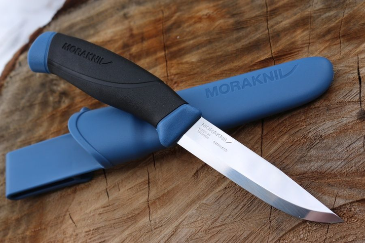 Нож Morakniv Companion Navy Blue нержавеющая сталь (13164) - изображение 2