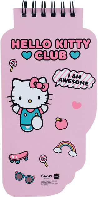 Блокнот Kite Hello Kitty Кишеньковий 50 аркушів (HK22-465) - зображення 3