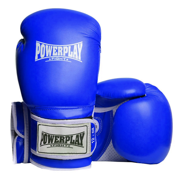 Боксерские перчатки PowerPlay 3019 Синие 12 унций – фото, отзывы ...