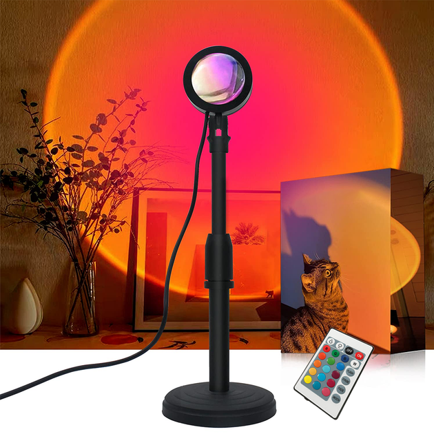  лампа ночник Mogic Sunset Lamp с пультом (2000992412742 .