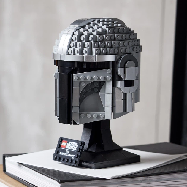 Zestaw klocków LEGO Star Wars Hełm Mandalorianina 584 elementy (75328) - obraz 7