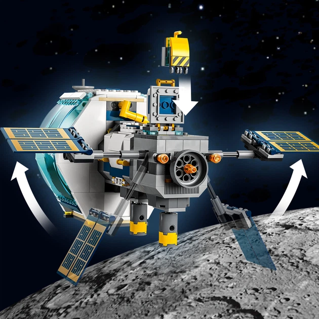 Конструктор LEGO City Space Місячна космічна станція 500 деталей (60349) - зображення 6