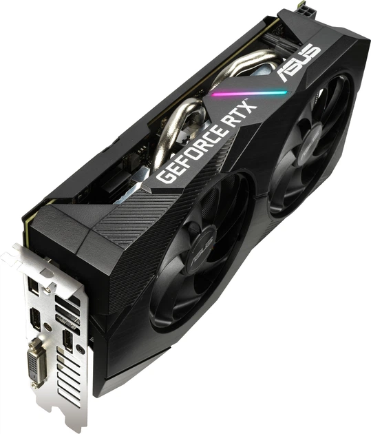 Видеокарта Asus PCI-Ex GeForce RTX 2060 Dual EVO OC Edition 12GB