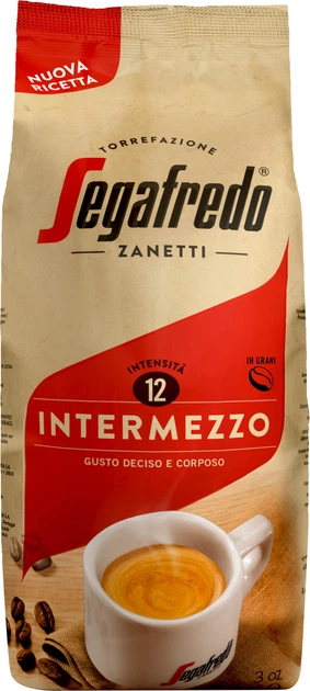 Кофе в зернах Segafredo Intermezzo 1 кг (8003410212652) - Фото 1 Кофе в зернах Segafredo Intermezzo 1 кг (8003410212652) - изображение 1