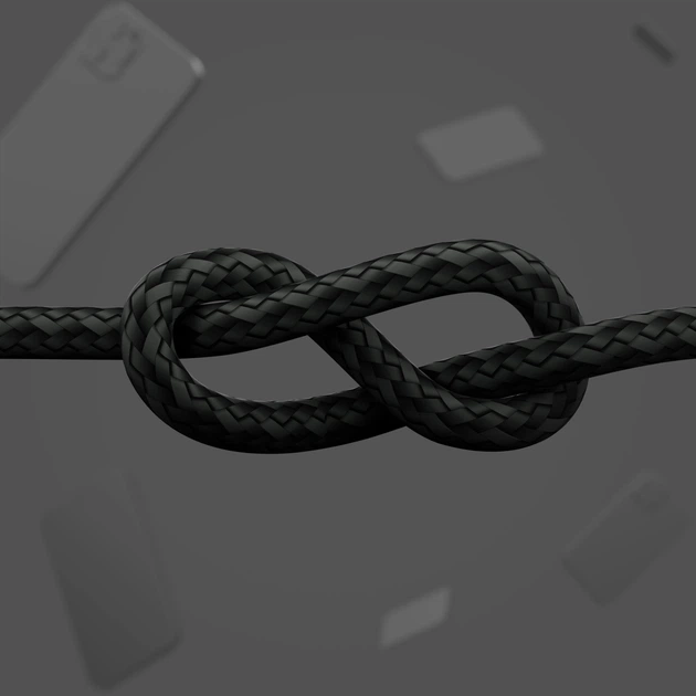 Кабель Belkin BRAIDED SILICONE USB-A — Lightning 1 м Black (CAA010bt1MBK) - Фото 11 Кабель Belkin BRAIDED SILICONE USB-A — Lightning 1 м Black (CAA010bt1MBK) - зображення 11