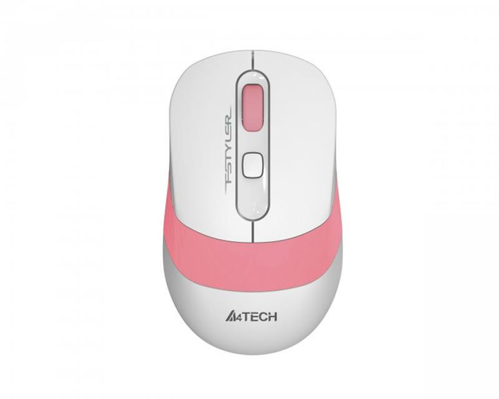 Мышь беспроводная A4Tech FG10 Pink/White USB - изображение 1