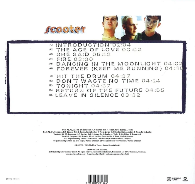 SCOOTER – Age Of Love (LP, Germany) - Фото 2 SCOOTER – Age Of Love (LP, Germany) - изображение 2