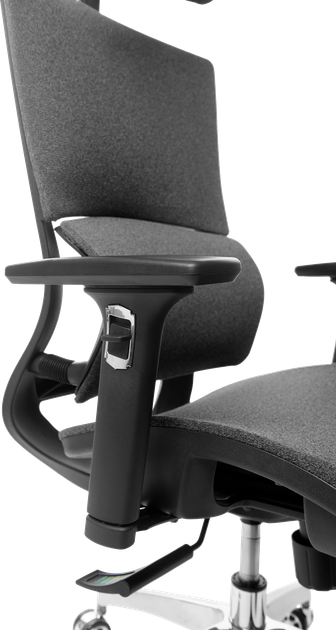 Офисное кресло GT Racer B-212A-2 Gray - Фото 8 Офисное кресло GT Racer B-212A-2 Gray - изображение 8