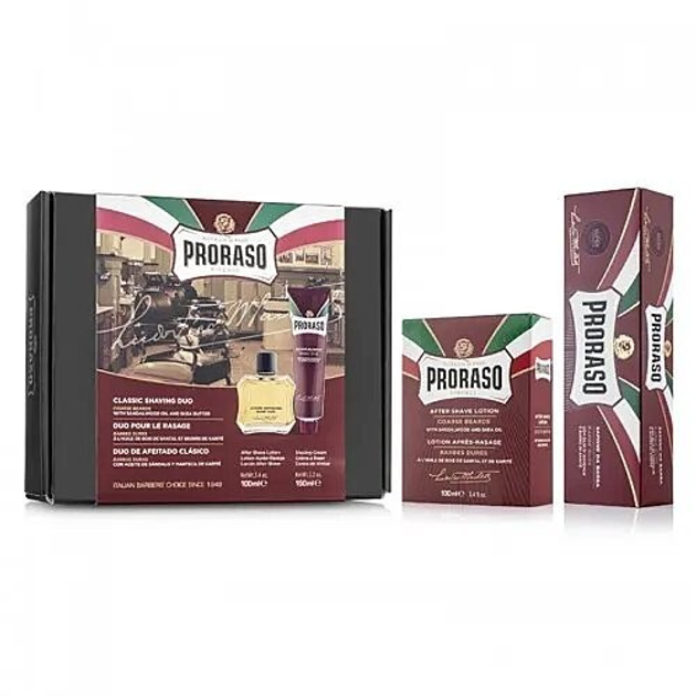 Набор для бритья Proraso Duo Pack Tube + Lotion Sandalwood от продавца ...