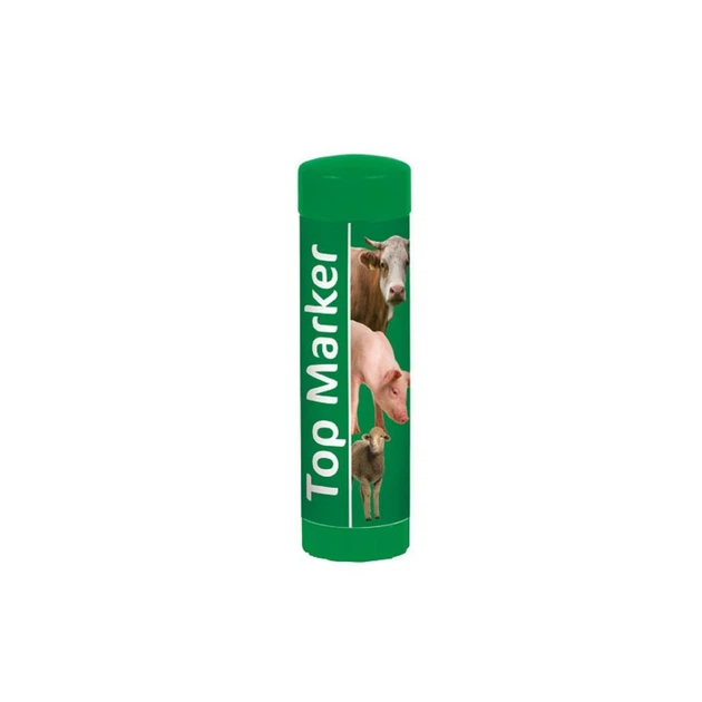 Карандаш TopMarker для маркировки животных, Kerbl, зеленый - Фото 1 Карандаш TopMarker для маркировки животных, Kerbl, зеленый - изображение 1